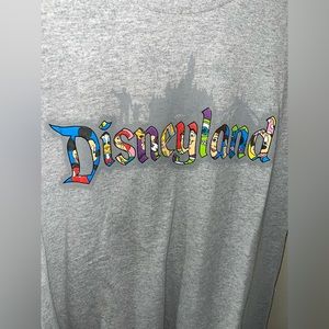 Disney Parks Authentic “Disneyland” Men’s Gray T Shirt, Size XL